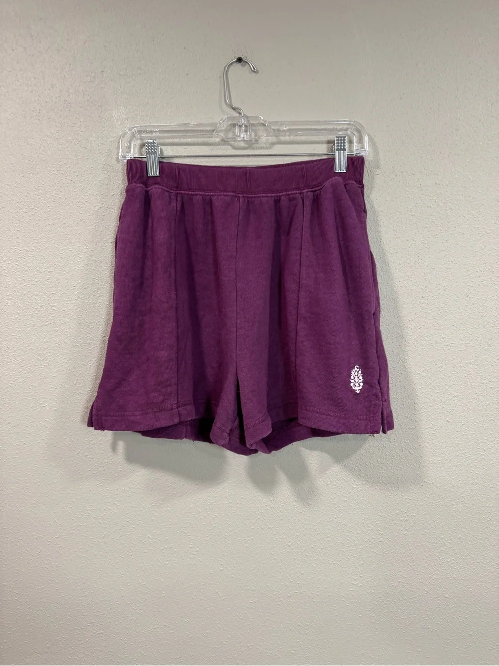 Free People Oversized Embroidered Shorts